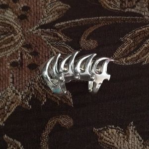 925 Silver Flexible Ring Unisex